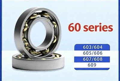 604 куглични лежај са дубоким жљебовима